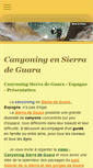 Mobile Screenshot of guara-canyoning.com